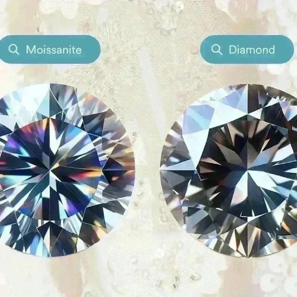 🆕️Moissanite Flower Adjustable Ring Platinum Plated S925 Silver Certified 1CT - Picture 15 of 17